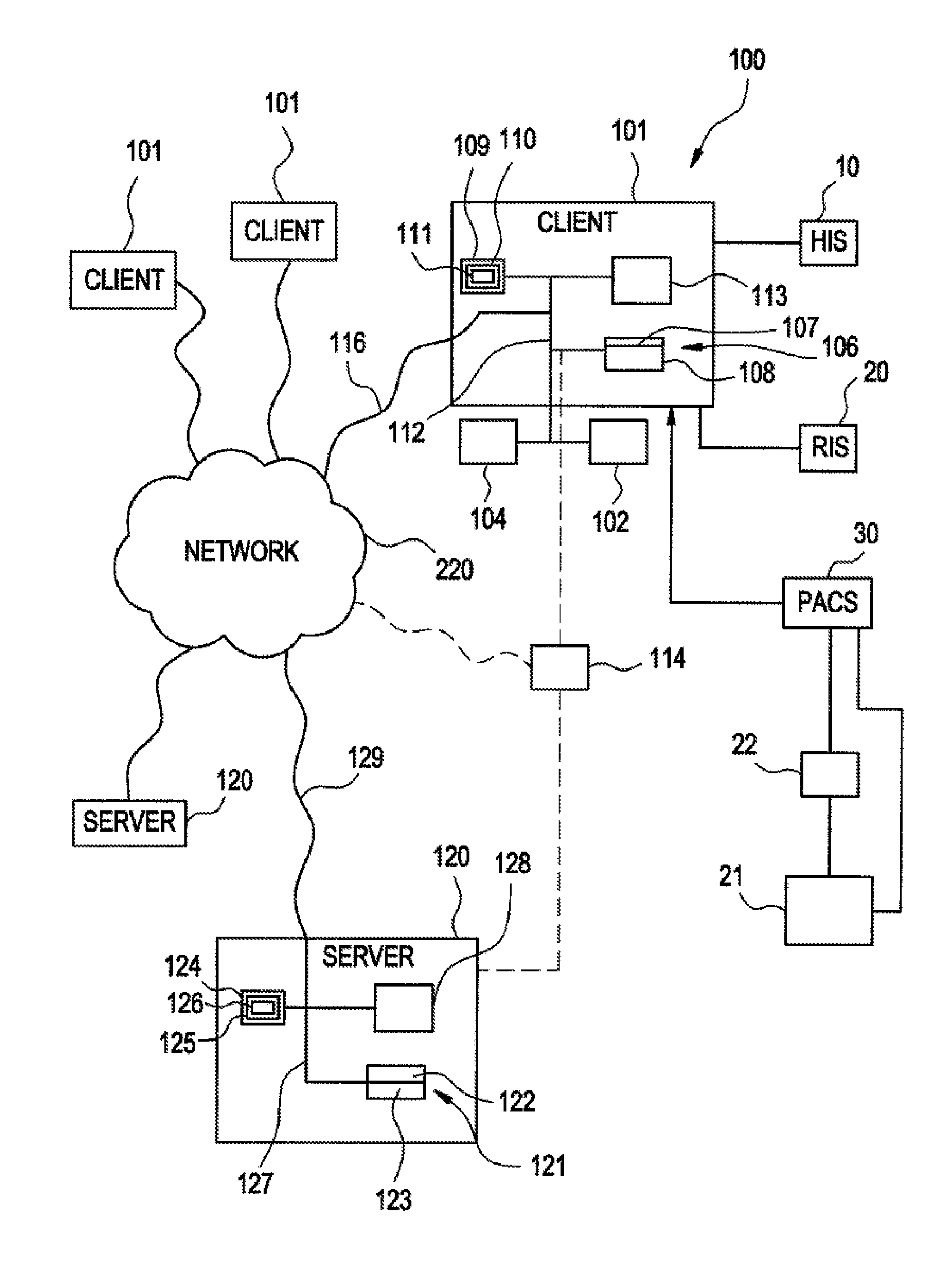 Method and apparatus for image-centric standardized tool for quality assurance analysis in medical imaging