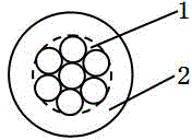 Anti-termite cable material and cable using same