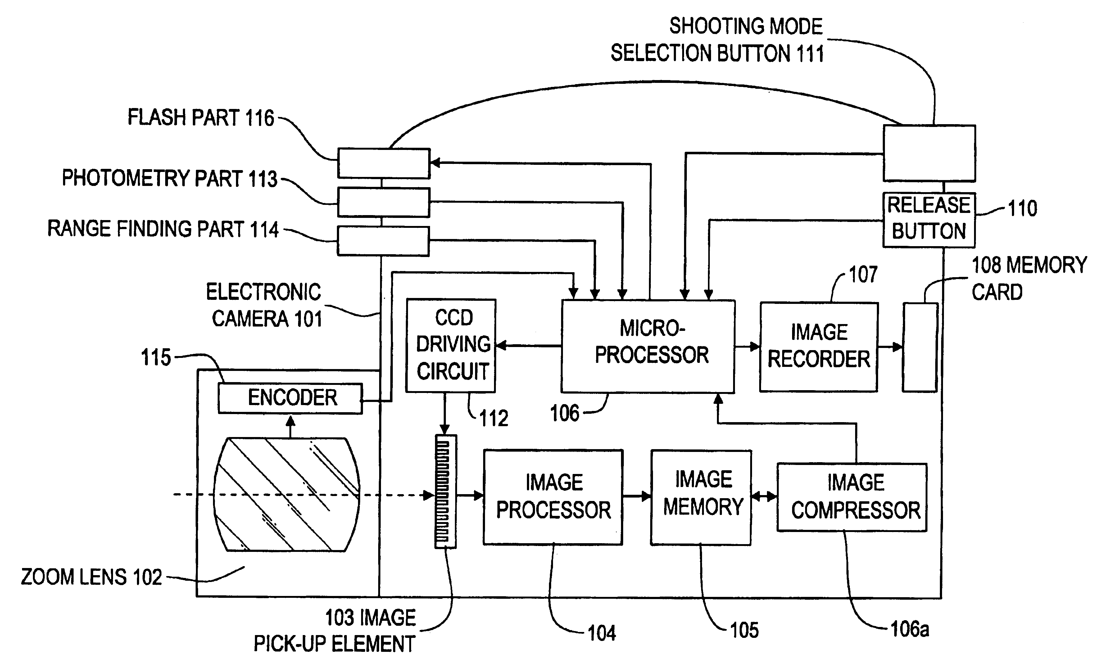 Electronic camera