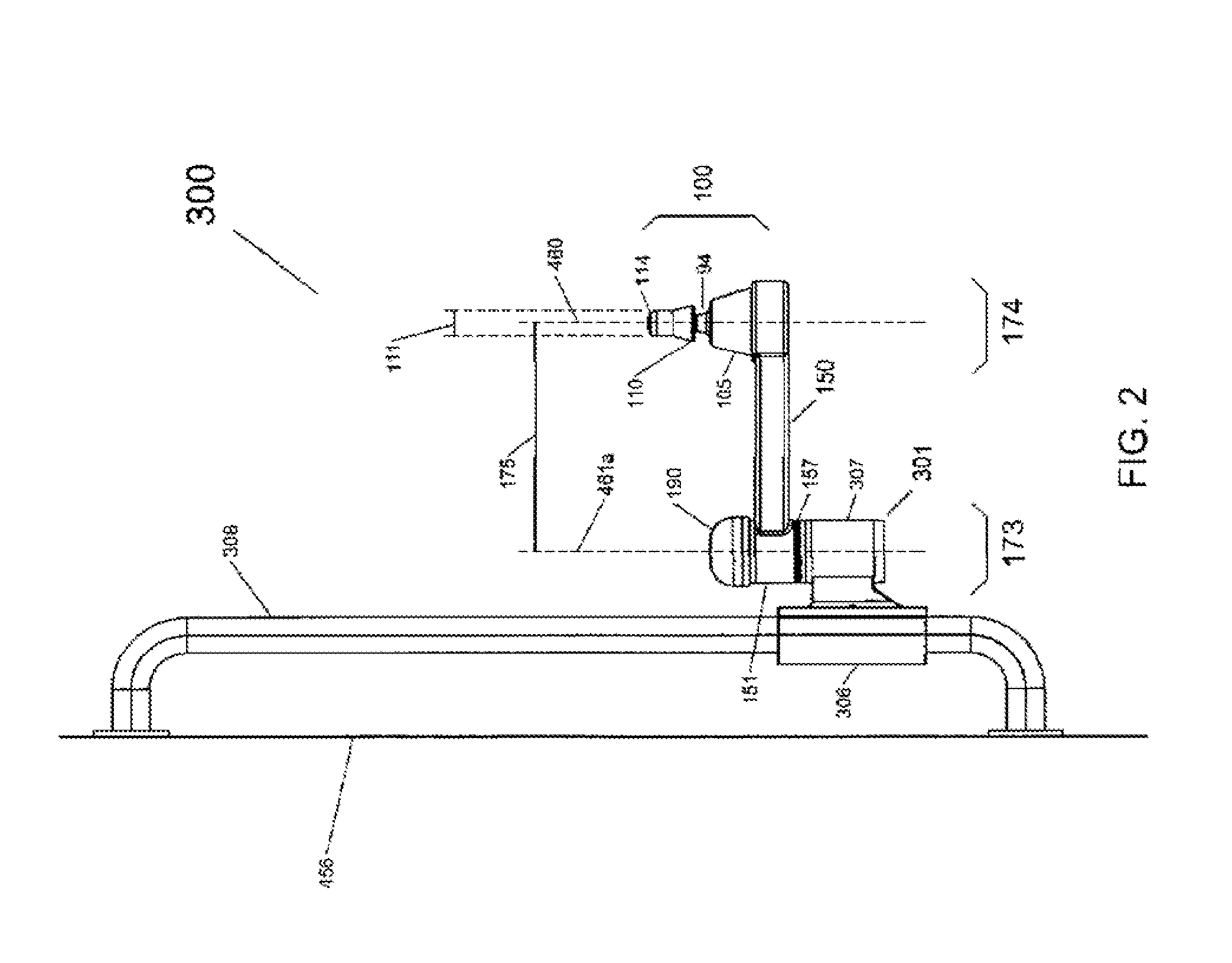 Secure equipment transfer system