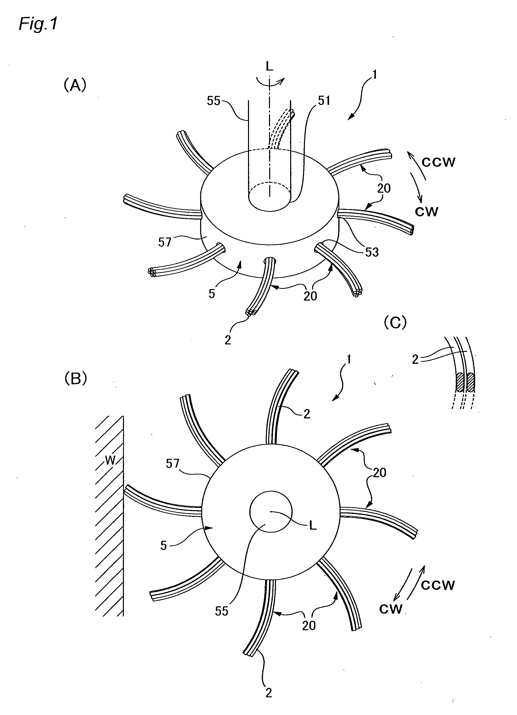 Brush-like Grindstone