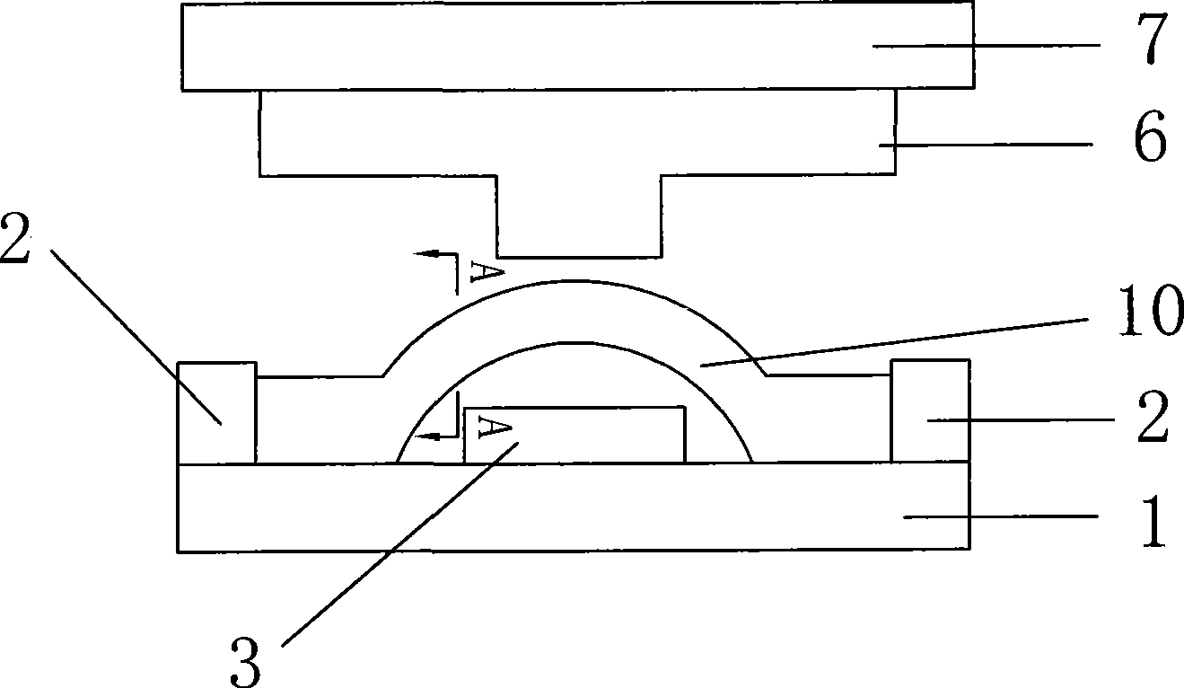 Mobile phone press key light guide plate with metal clips and its manufacturing technique