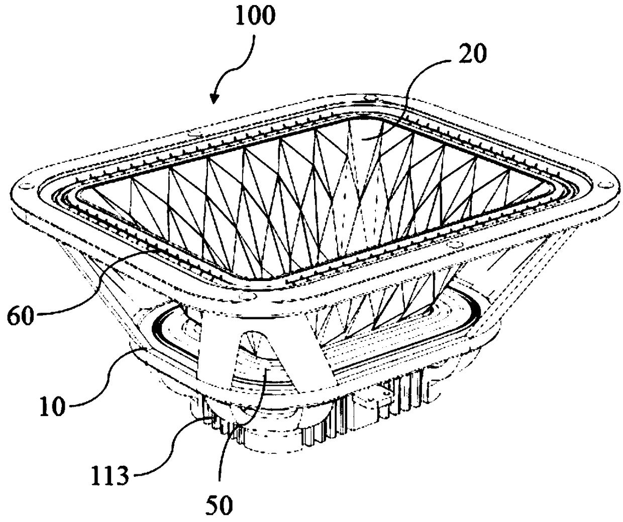 Loudspeaker unit and loudspeaker device