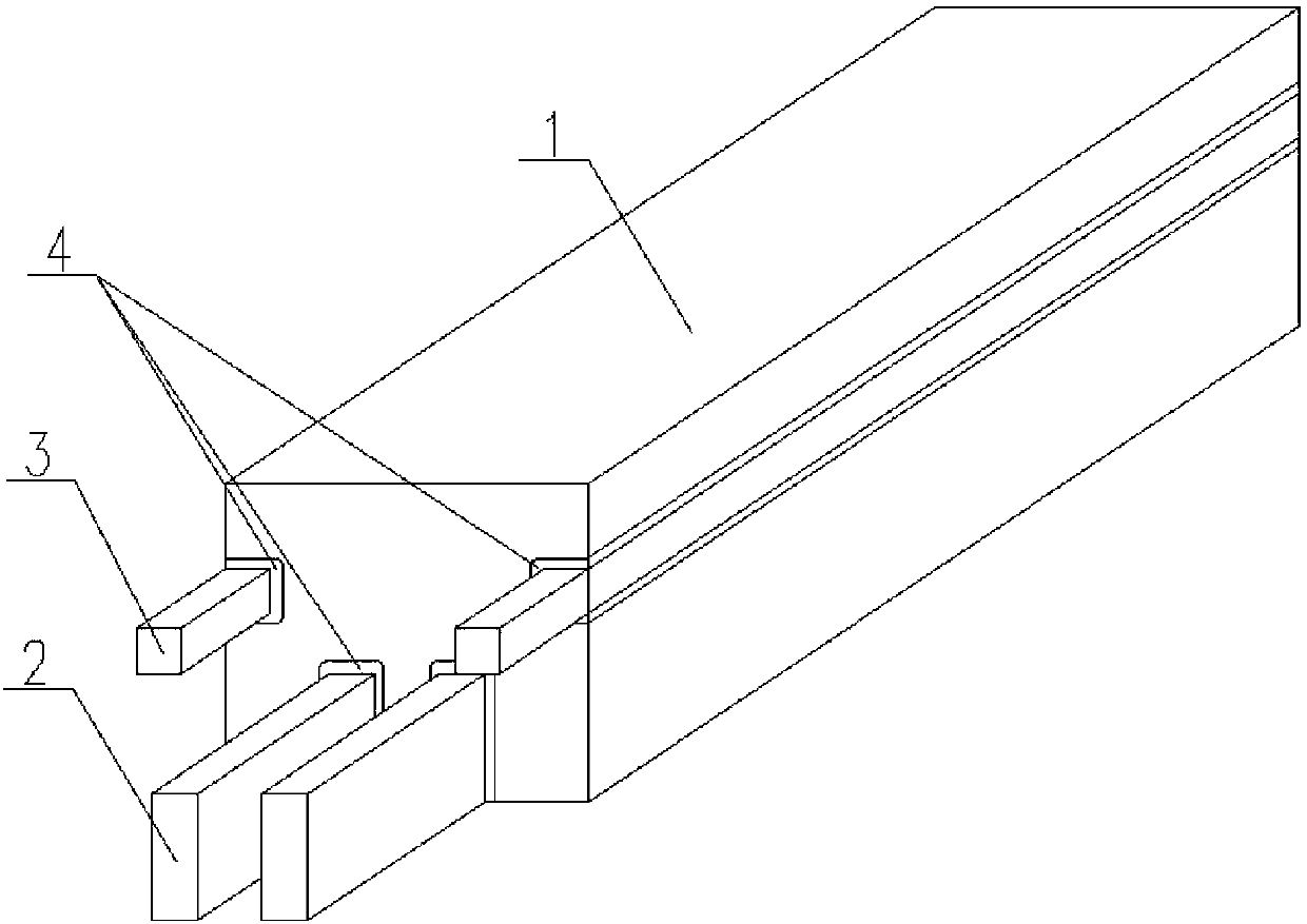 A conductive cathode structure on the side of an aluminum electrolytic cell for reducing the horizontal current of aluminum liquid