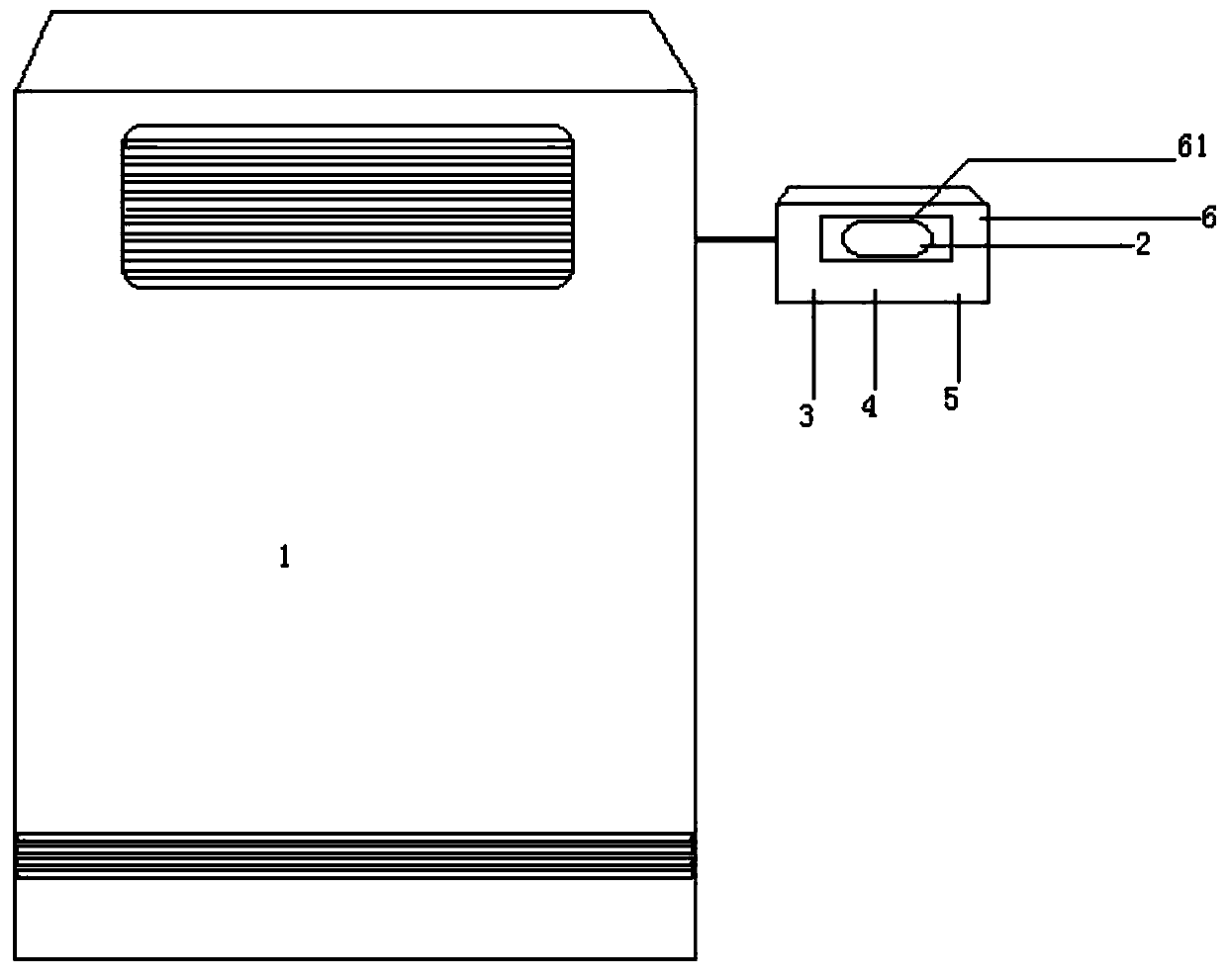 Waste gas treatment system and waste gas treatment method