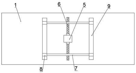 Blanking mechanism of steel belt welding robot