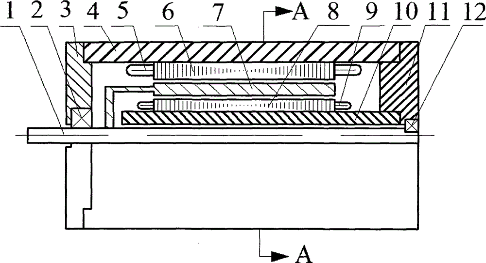 Novel double-stator low-pulsating-torque stepping motor