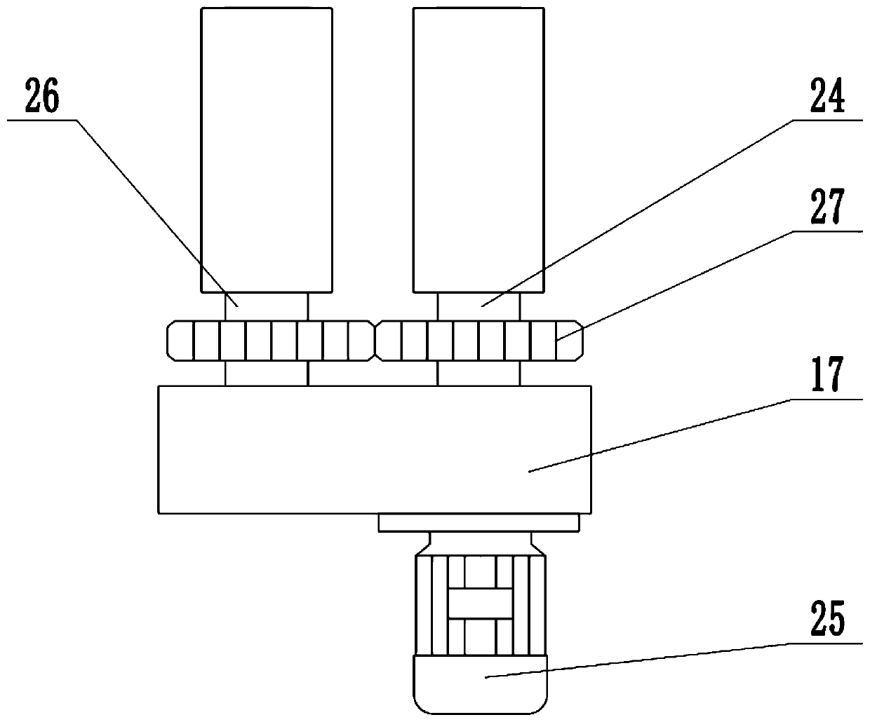 Winding device used for flexible LED filament production