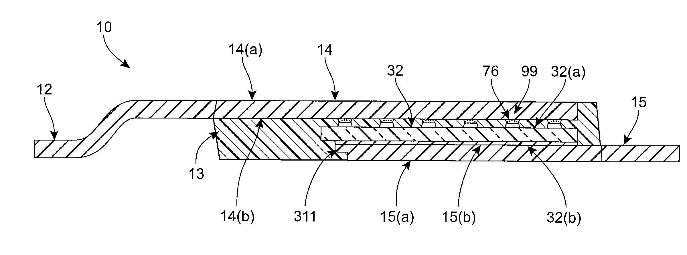 Thermally enhanced thin semiconductor package