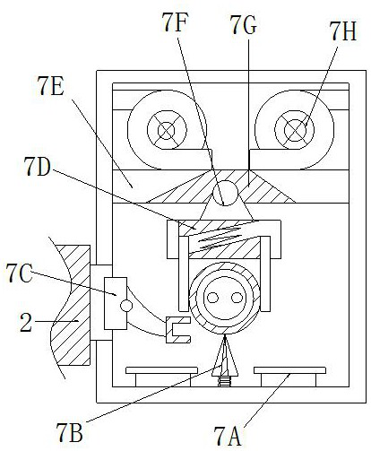 A recovery device for positive and negative electrode materials of lithium-ion batteries