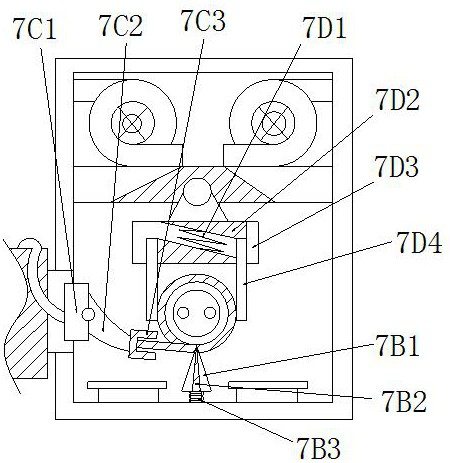 A recovery device for positive and negative electrode materials of lithium-ion batteries