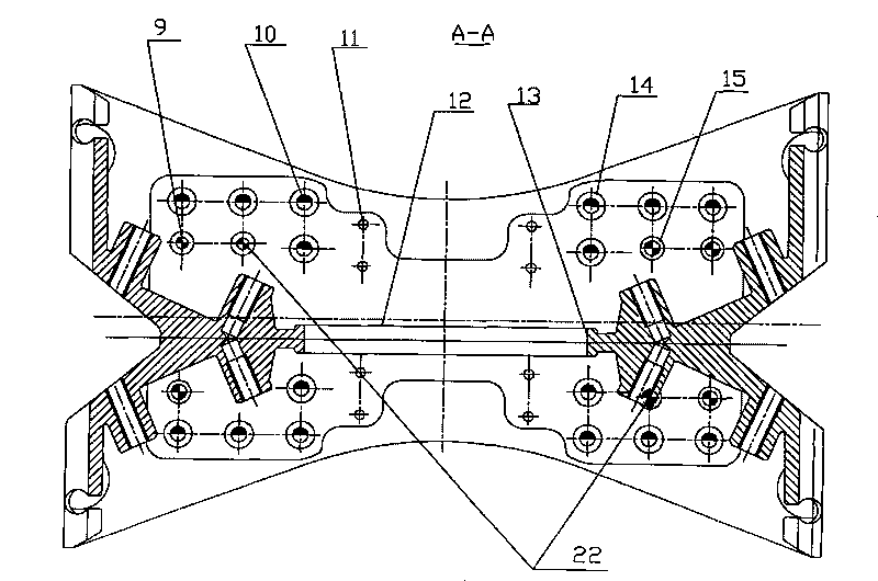 Processing technique for casting beam of automobile chassis