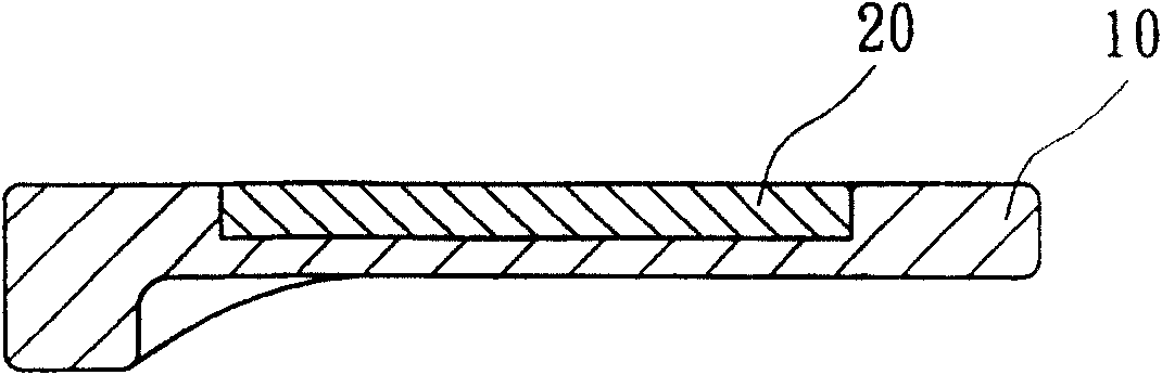 Driving panel welding method for golf pole head