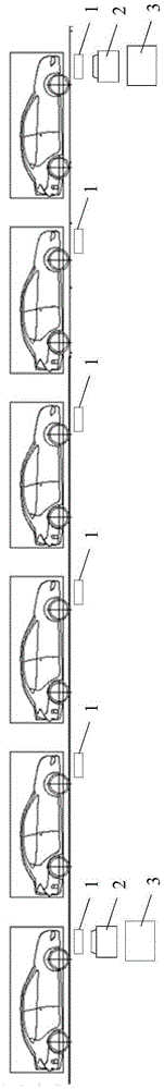 Automobile body tracing system for automobile production workshop