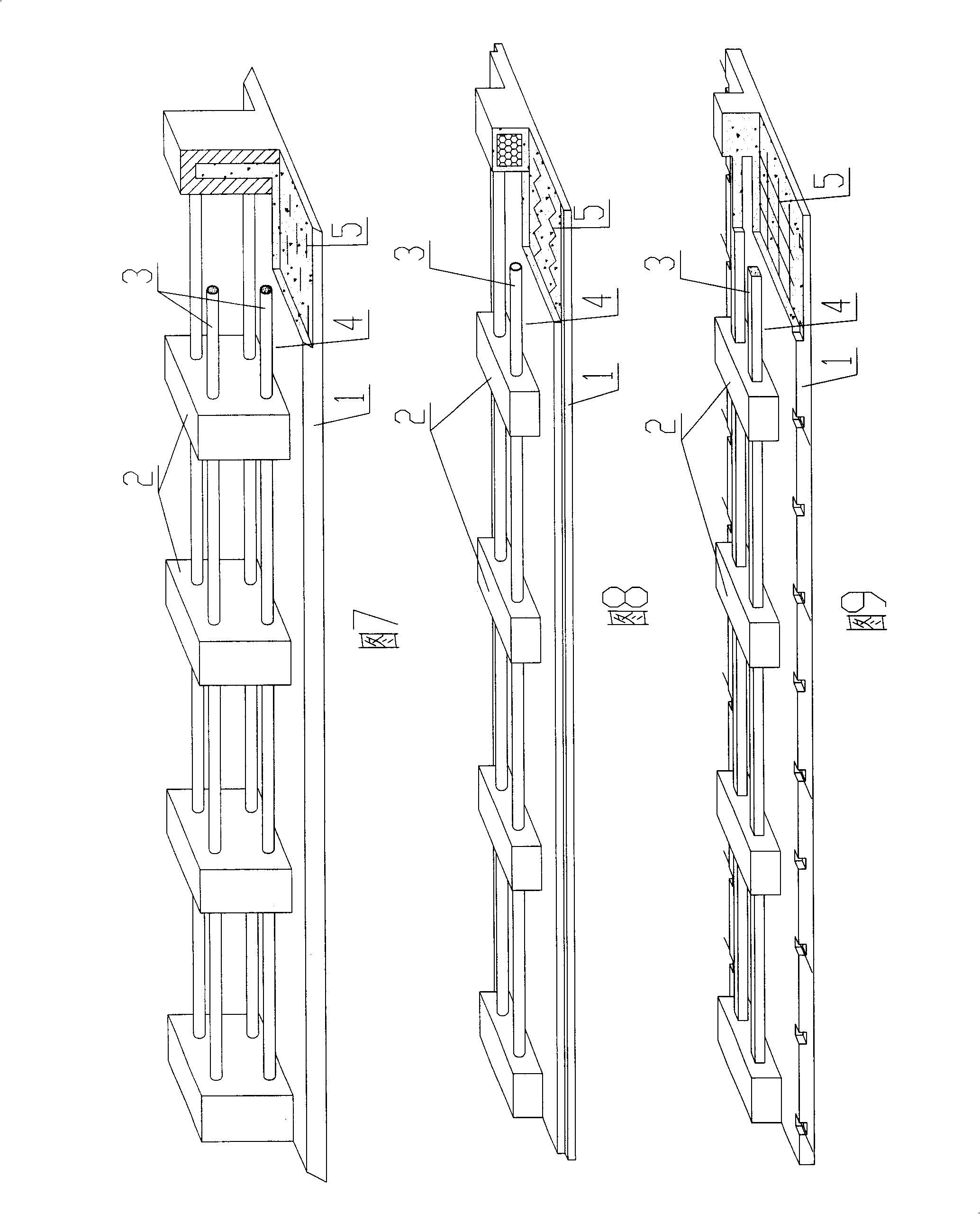 Prefabricated slab for lamination