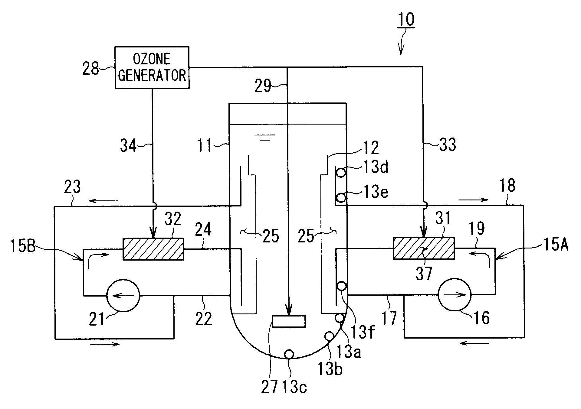 Chemical decontamination apparatus and decontamination method therein