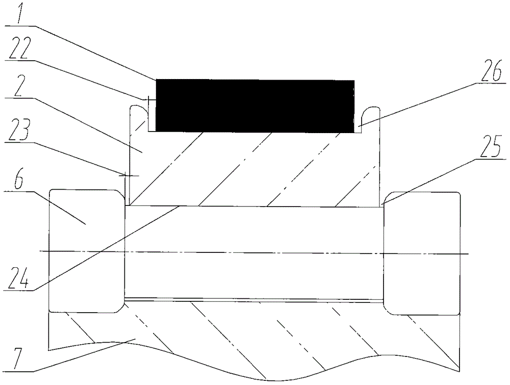 Accurate continuous bending method of U-shaped large forging