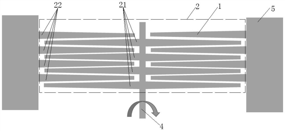 Trapezoidal comb tooth, electrostatic comb tooth driver and MEMS scanning mirror