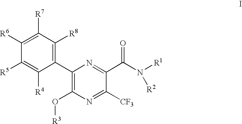 3-trifluoromethyl-pyrazine-2-carboxylic acid amide derivatives as hdl-cholesterol raising agents