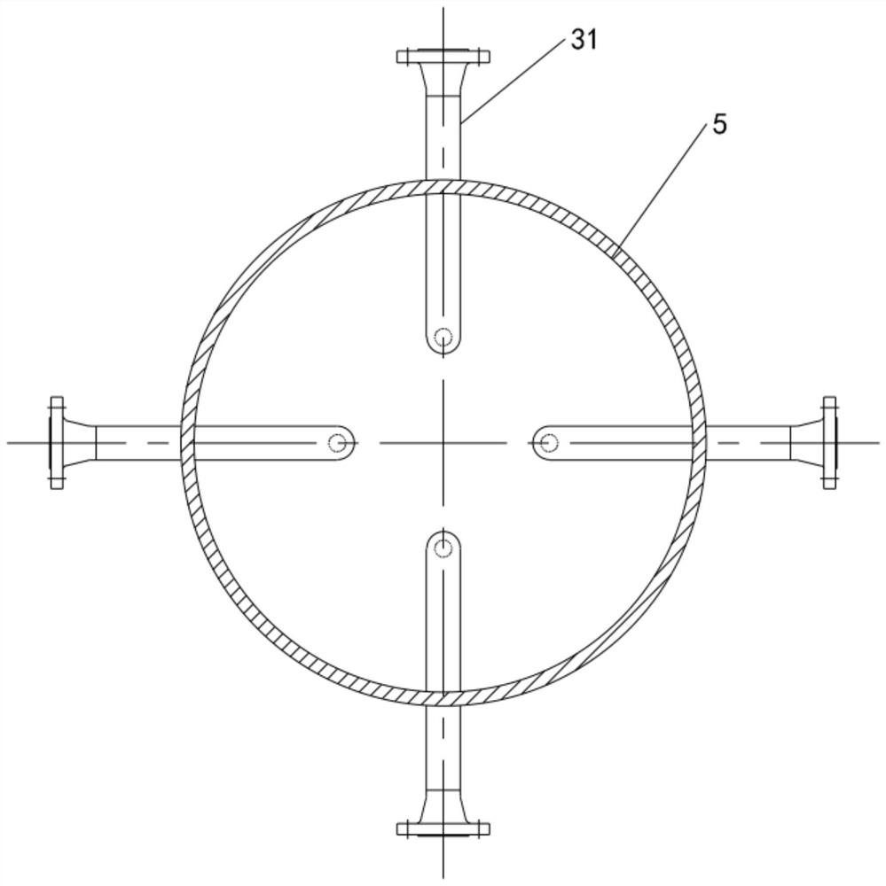 Vertical heat exchanger