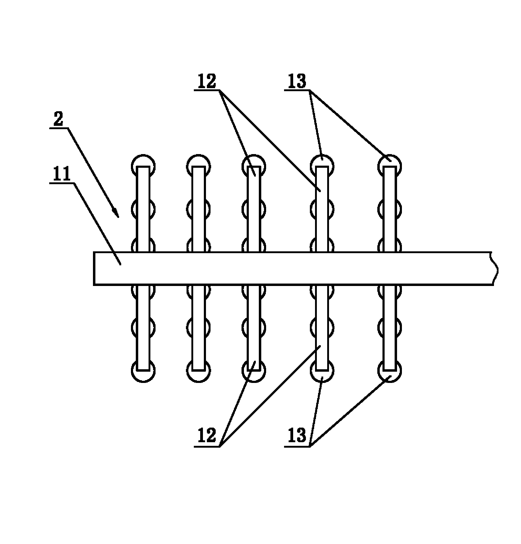 Dynamic ice storage ice-melting system capable of watering at constant low temperature