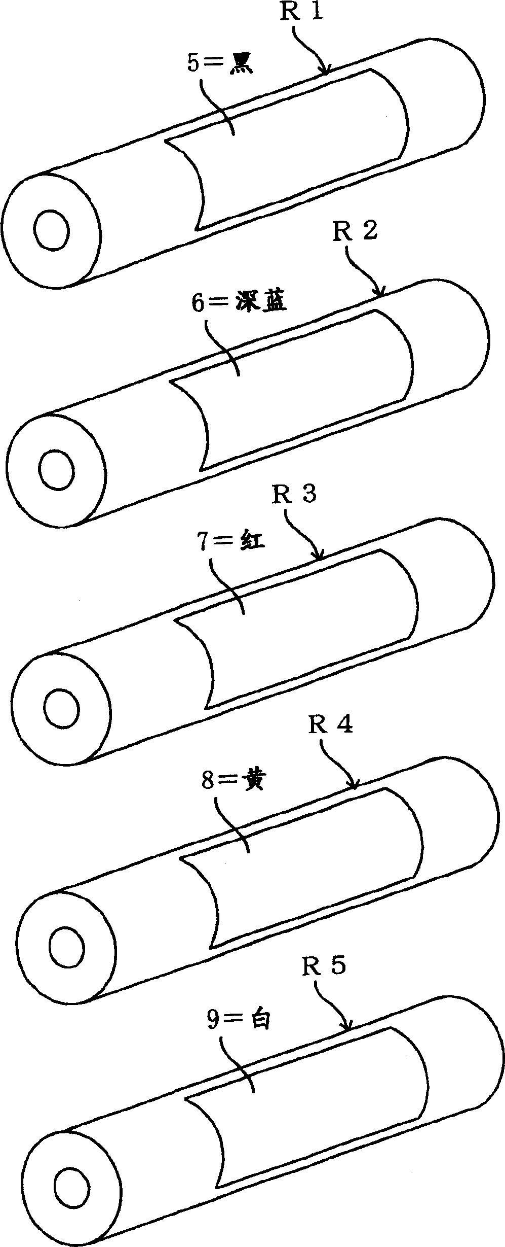 Gravure printing method and gravure printing article