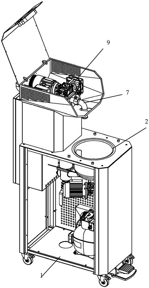 Chocolate temperature-control homogenizer