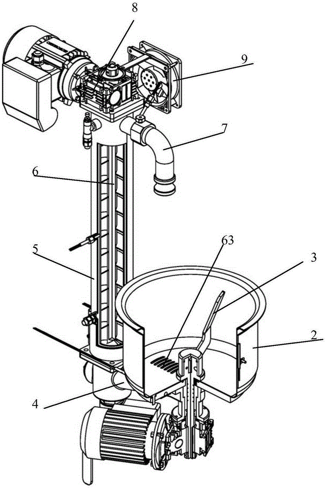 Chocolate temperature-control homogenizer