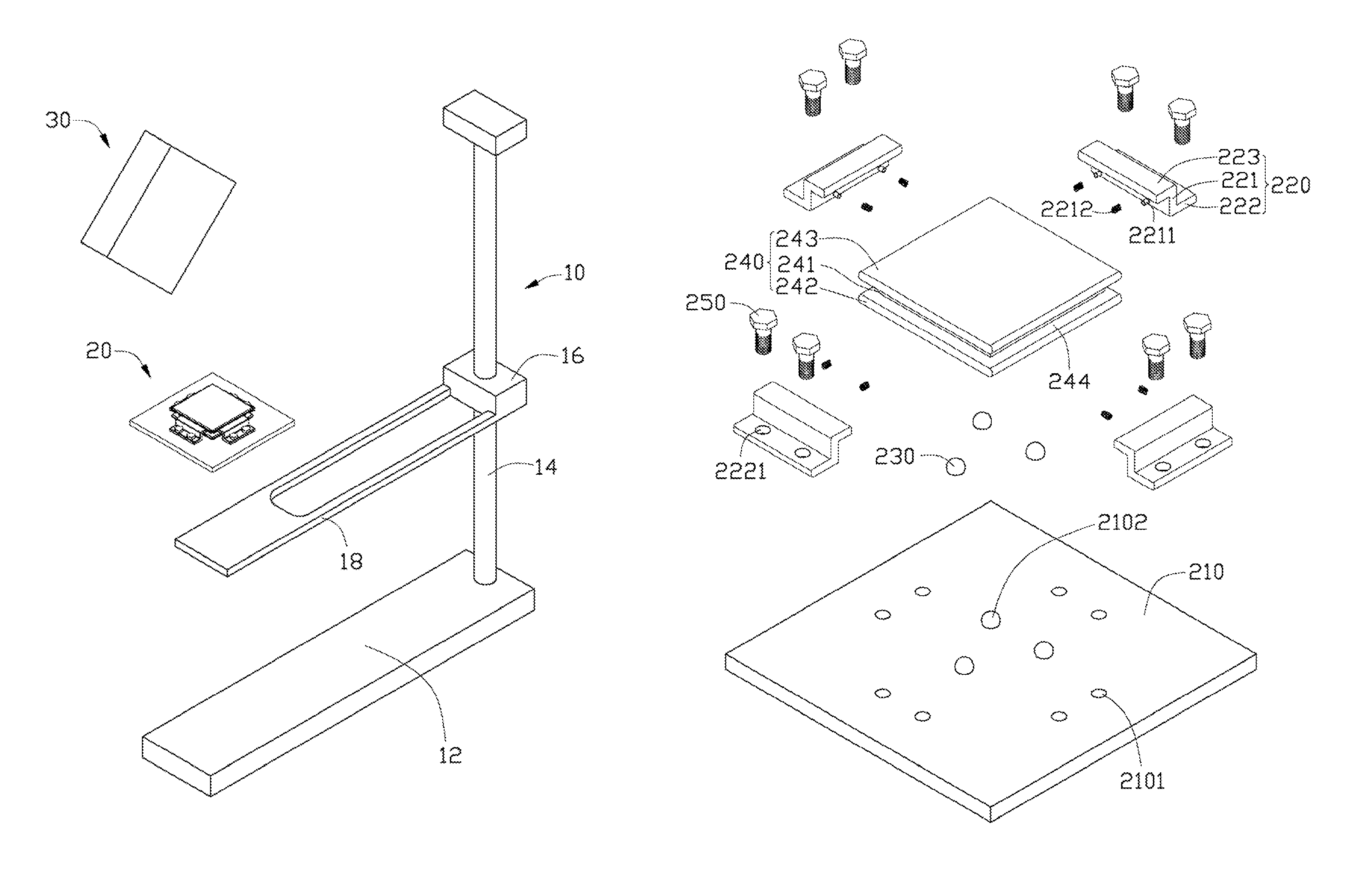 Drop test device