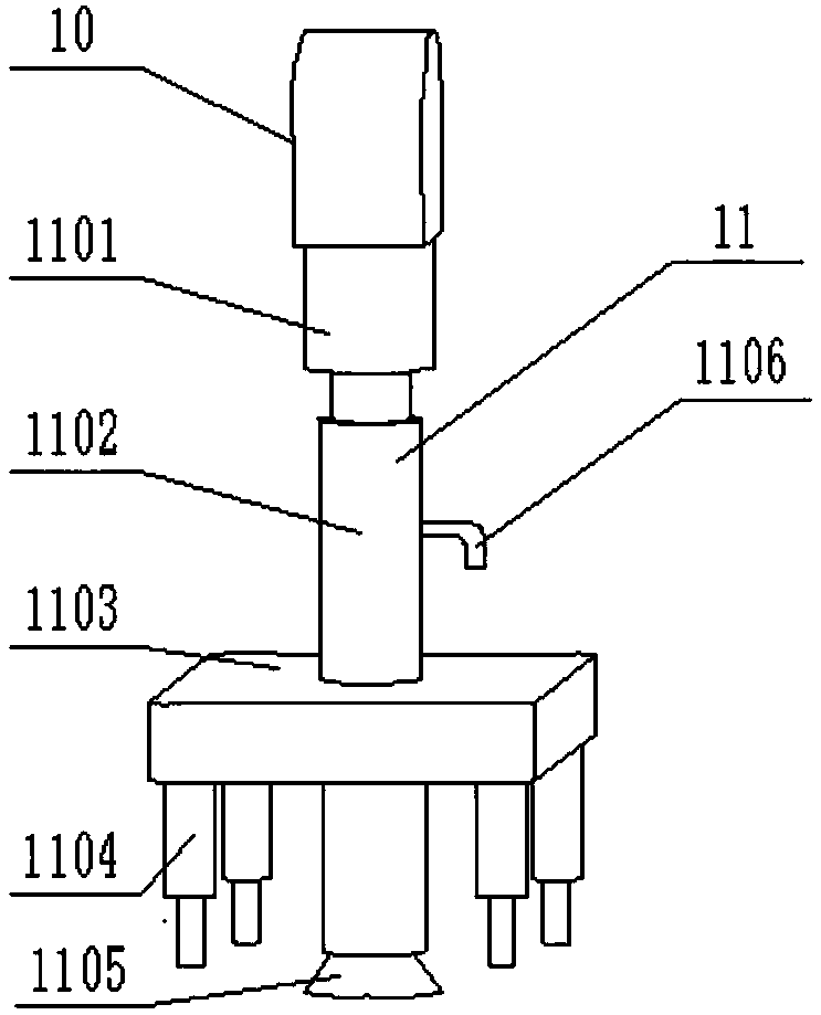 A photo automatic cropping robot