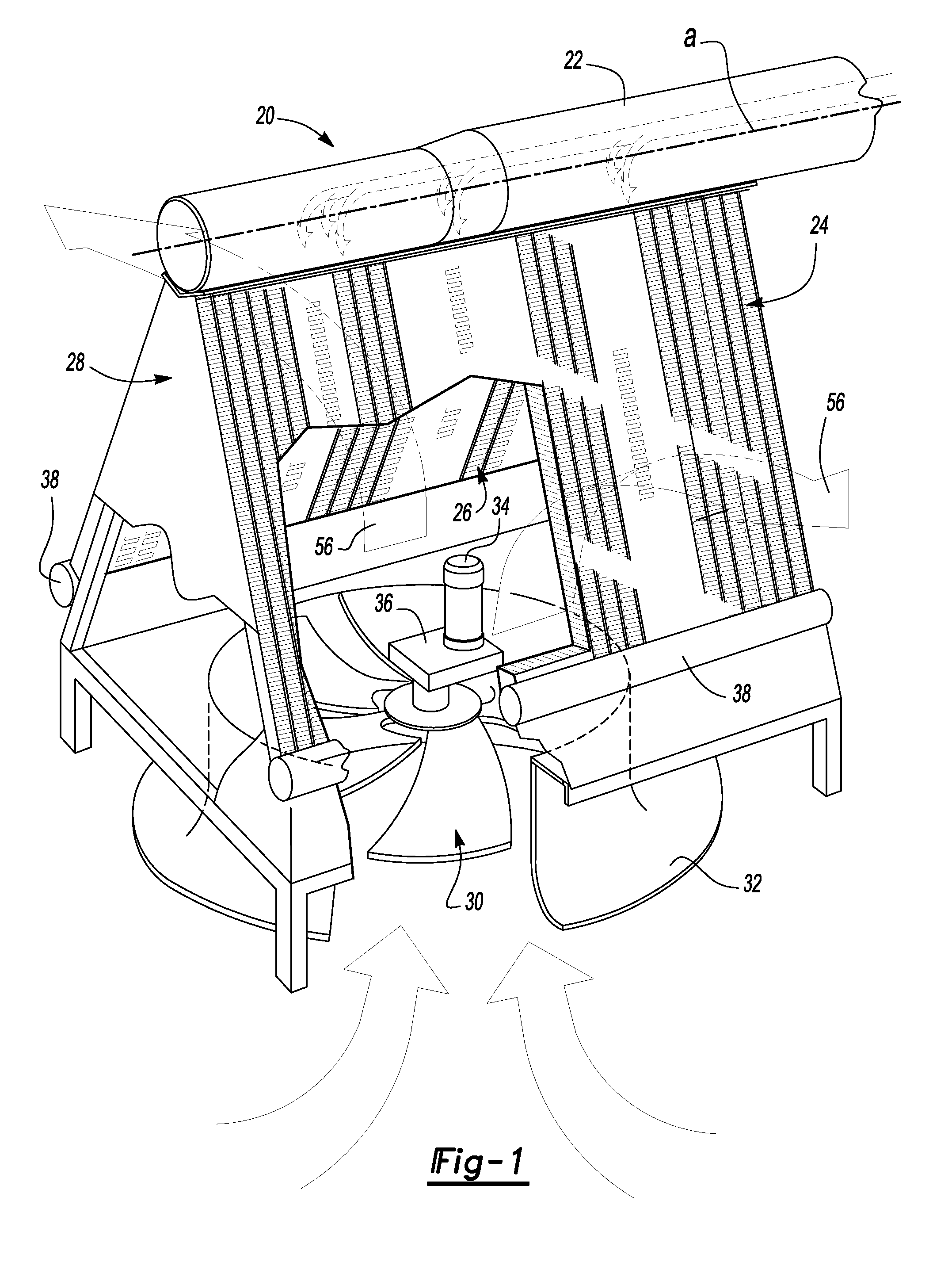 Turbine exhaust condenser