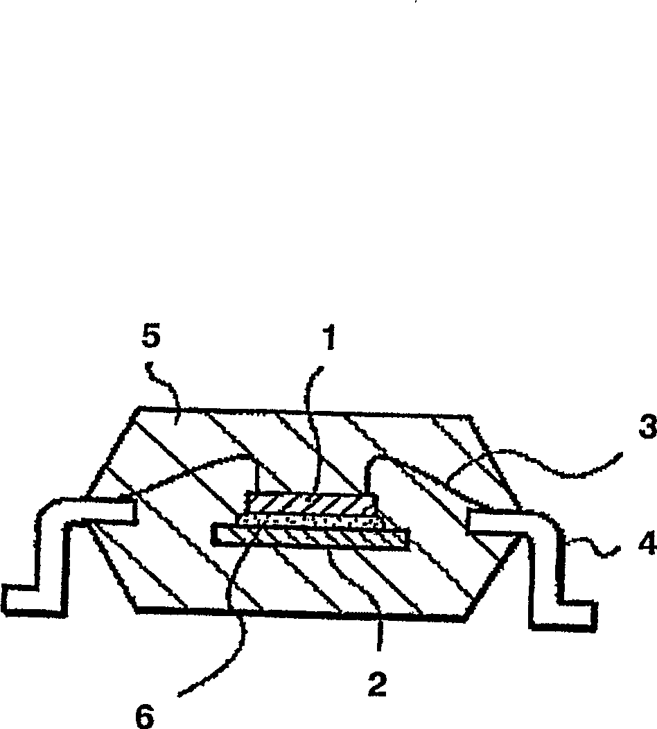 Resin composition for encapsulating semiconductor chip and semiconductor device therewith