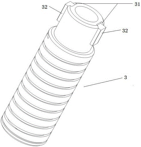 A rotary jacking mechanism and an agv trolley including the rotary jacking mechanism