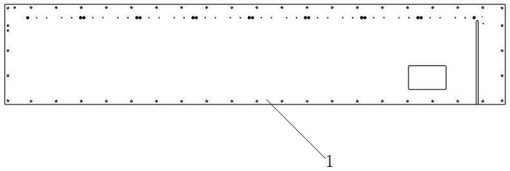 A rigid support method for machining thin-walled cavity parts