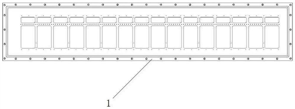 A rigid support method for machining thin-walled cavity parts