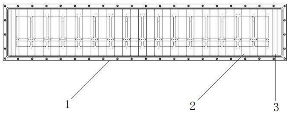 A rigid support method for machining thin-walled cavity parts