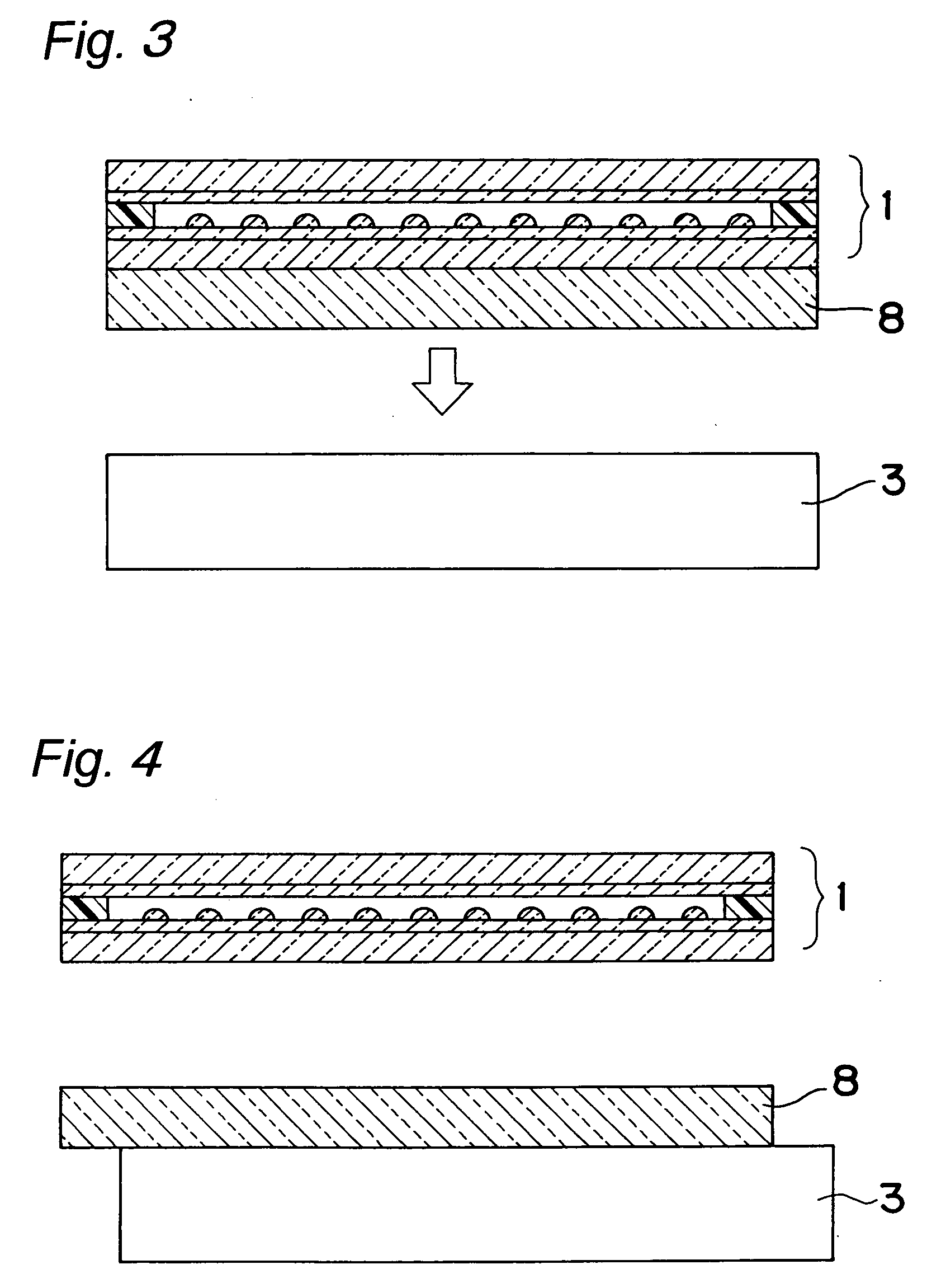 Mounting structure of re-peelable transparent touch panel and mounting sheet used for it