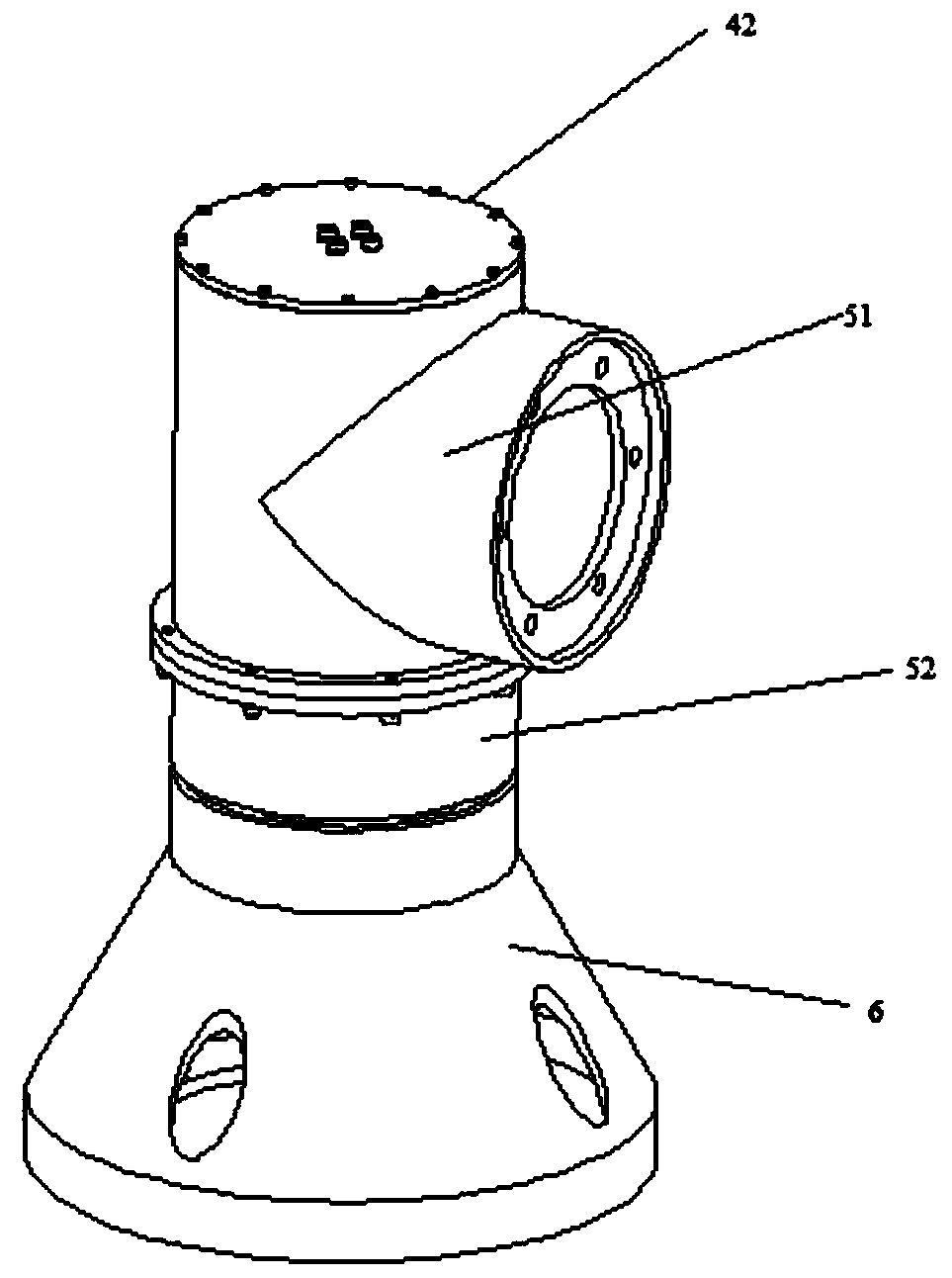 A flexible joint of a modular manipulator