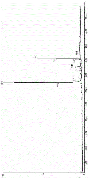 Method for supercritical fluid extraction of taxus chinensis seed volatile oil