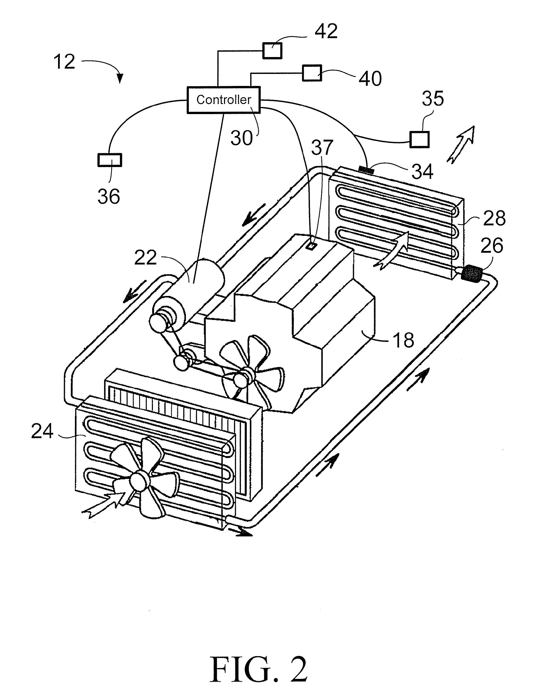 Vehicle air conditioning system