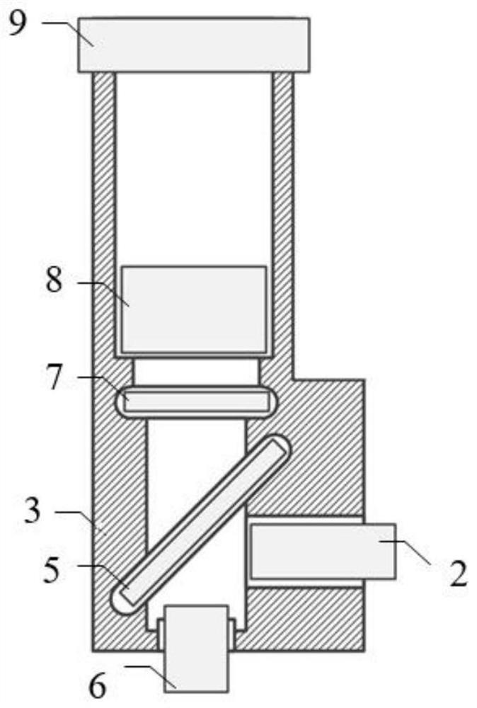 Fluorescence imaging lighting device, imaging system and imaging method based on speckle principle