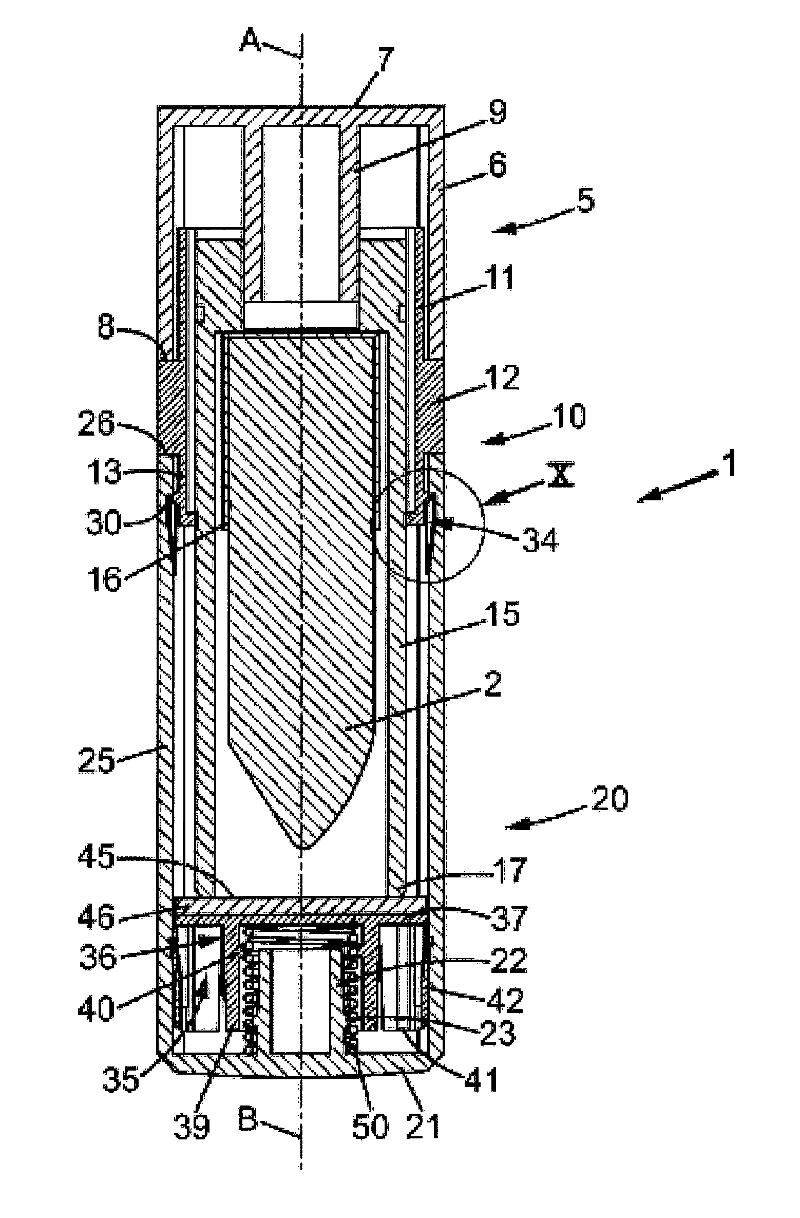 Dispenser of product