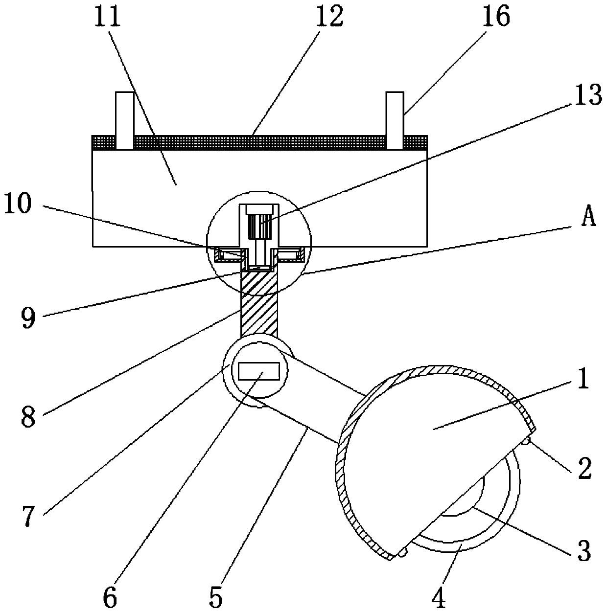 Magnetic-type convenient-to-mount concealed monitoring camera