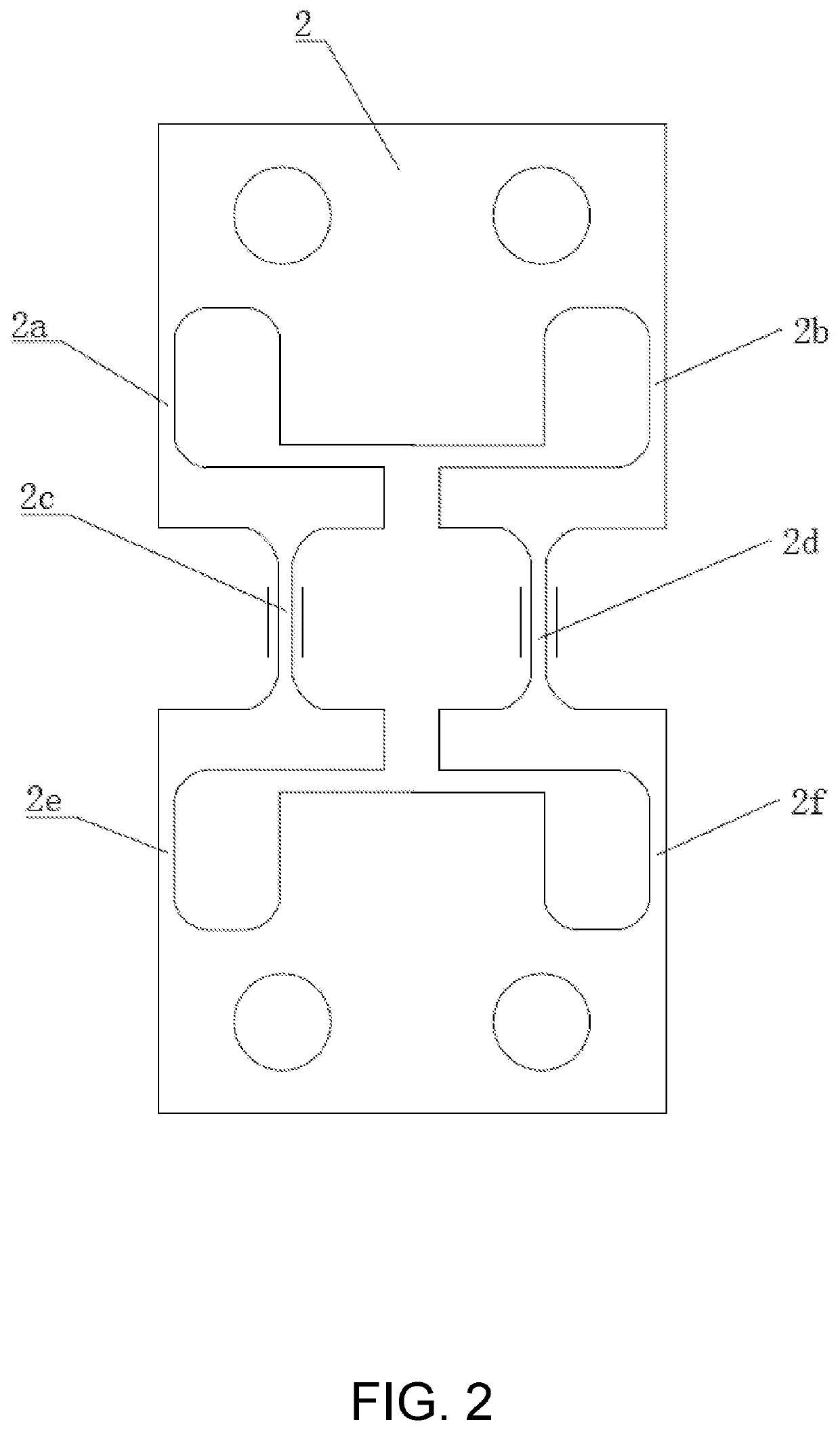 Attached resistance strain sensor assembly and mounting process thereof