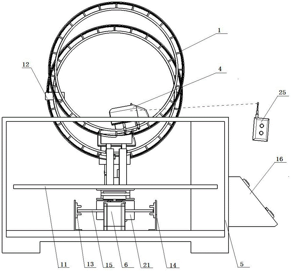 Demonstration and calculation device and method of Coriolis acceleration based on physical simulation form