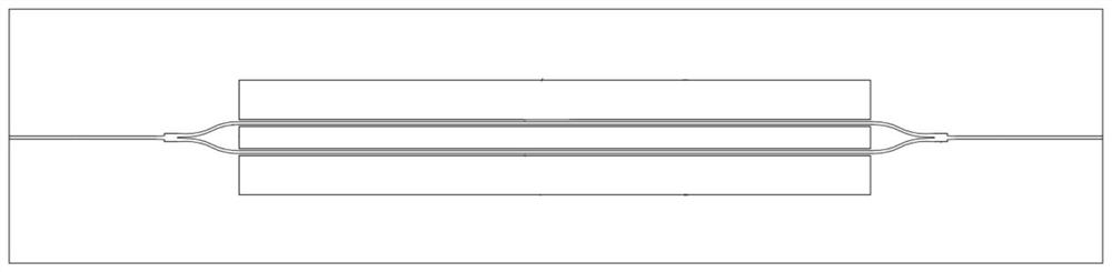 Folding capacitive load electrode structure, electro-optical modulator and preparation method of electro-optical modulator