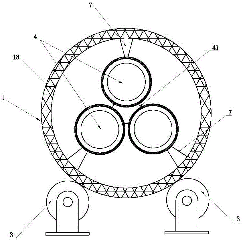 All-closed integrated continuous refining device