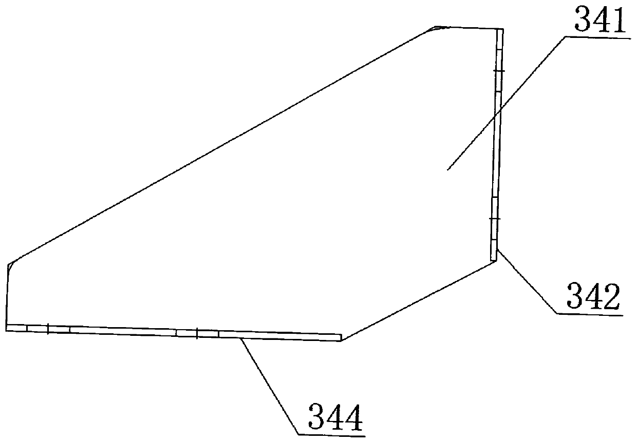 Passenger car air duct installation structure