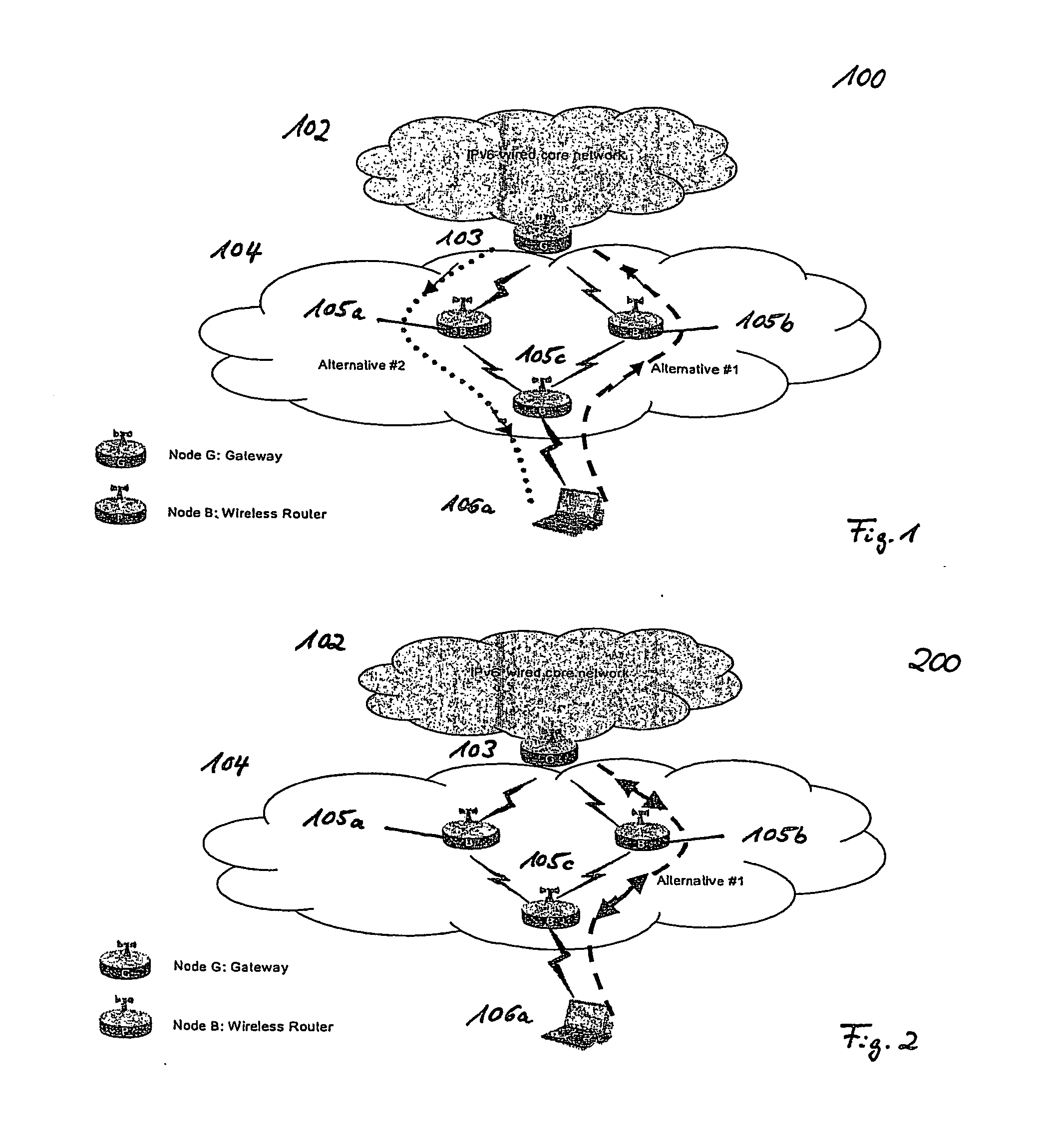 Bidirectional Qos Reservation Within an in-Band Signaling Mechanism