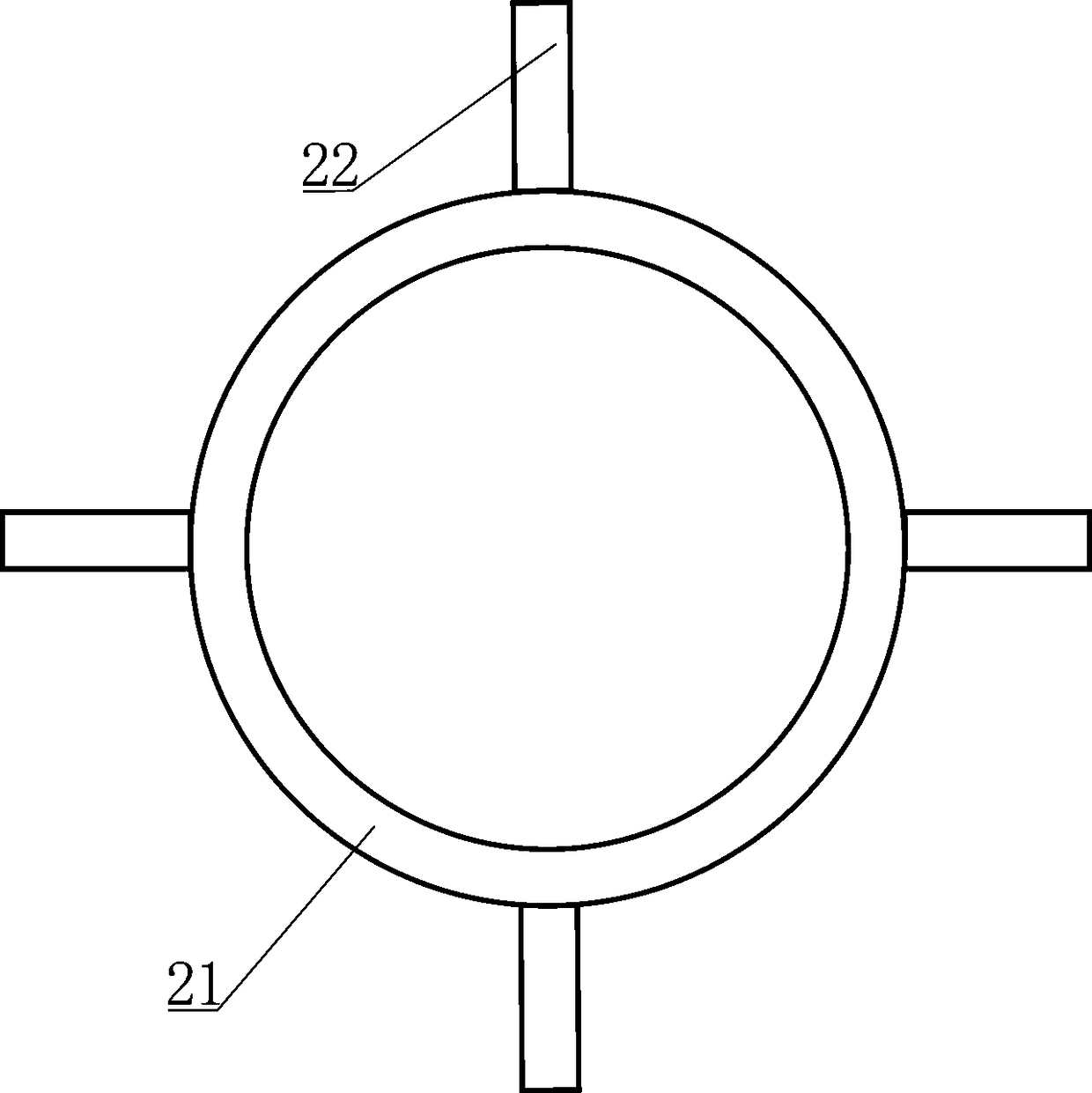 Rotary extraction inner sleeve-type extraction tank